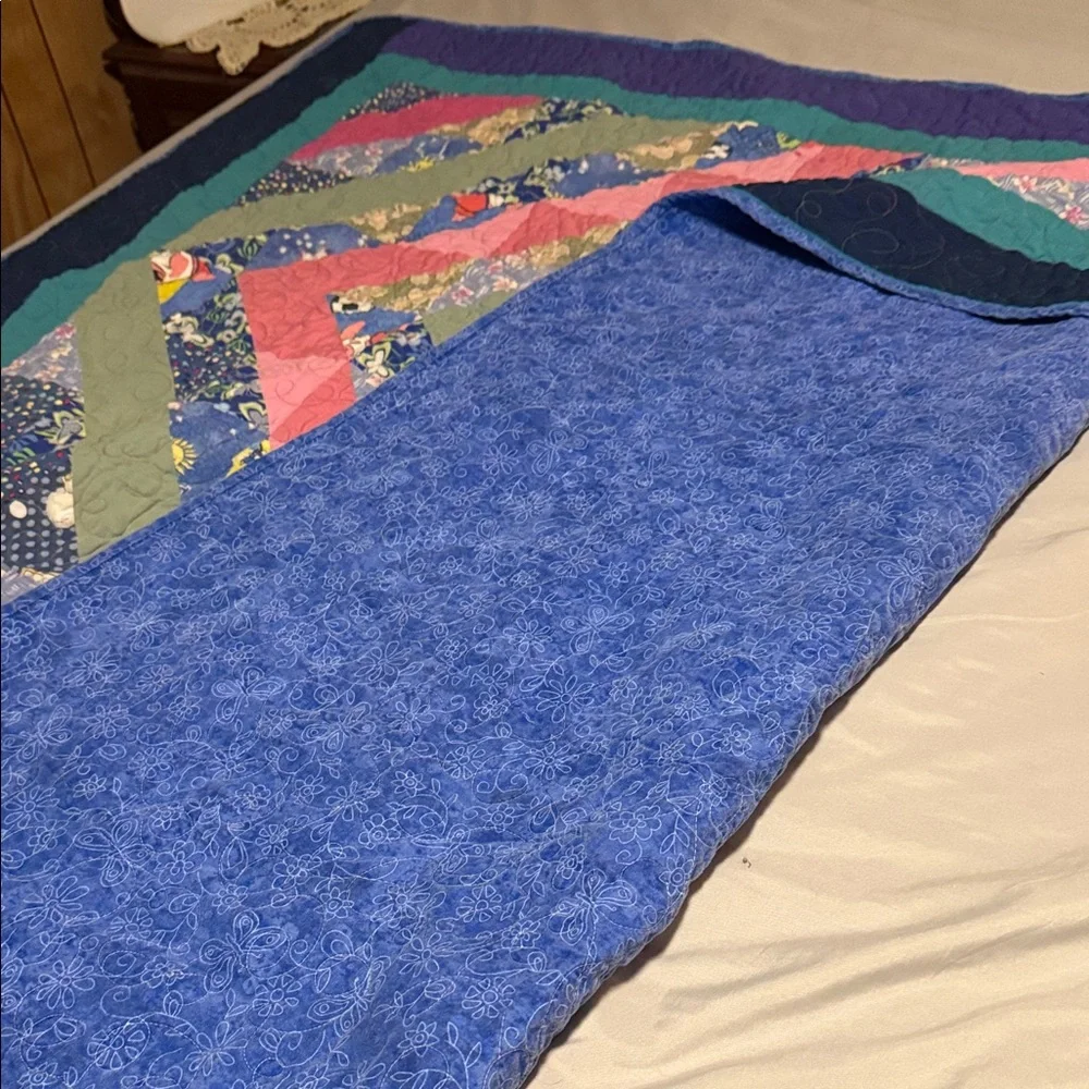 Colorful Patchwork Quilt